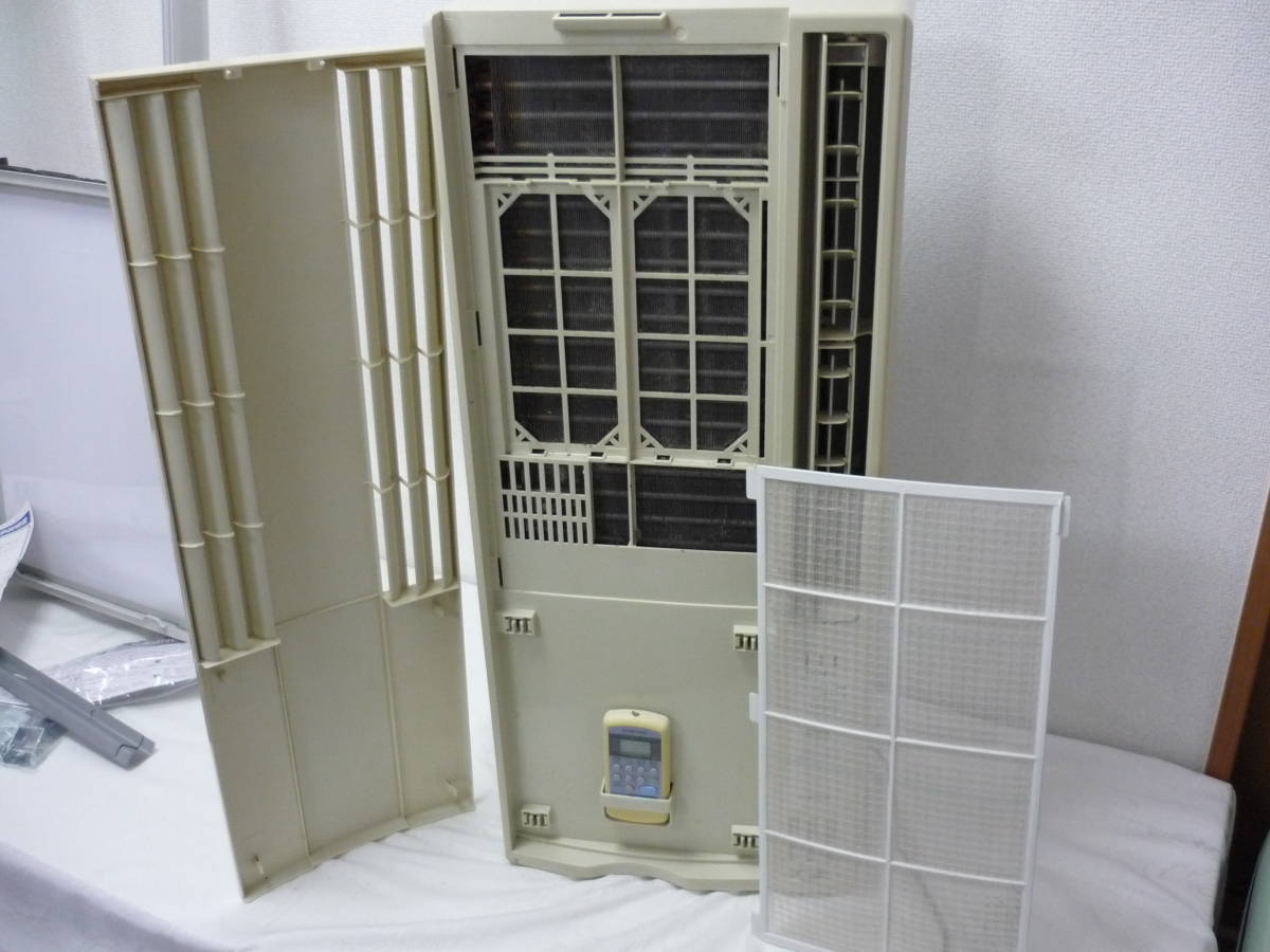 CORONA・コロナ 窓用エアコン CW-188iG リモコン＆窓枠付 2008年製 