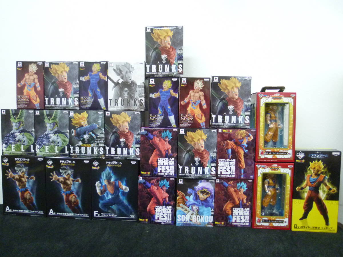 ドラゴンボール 超戦士バトル列伝 全フィギュアセット 未開封一番くじ