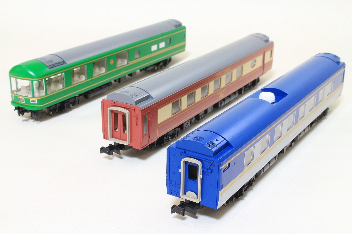 TOMIX 夢空間北斗星 0 鉄道模型 JR 24系25形 夢空間 tomix バラシ