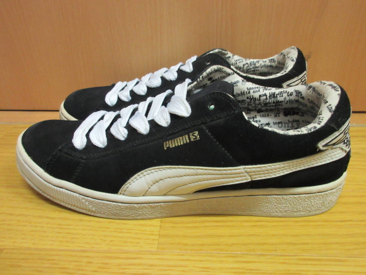 希少PUMA BOURNE SUEDE SKATEプーマスウェードクライドスエード28.5黒 