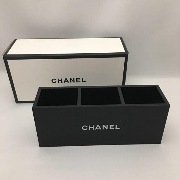 CHANEL ノベルティ ブラシスタンド ブラック CHANEL シャネル ブラシスタンド ボックス 小物入れ 非売品 ノベルティ