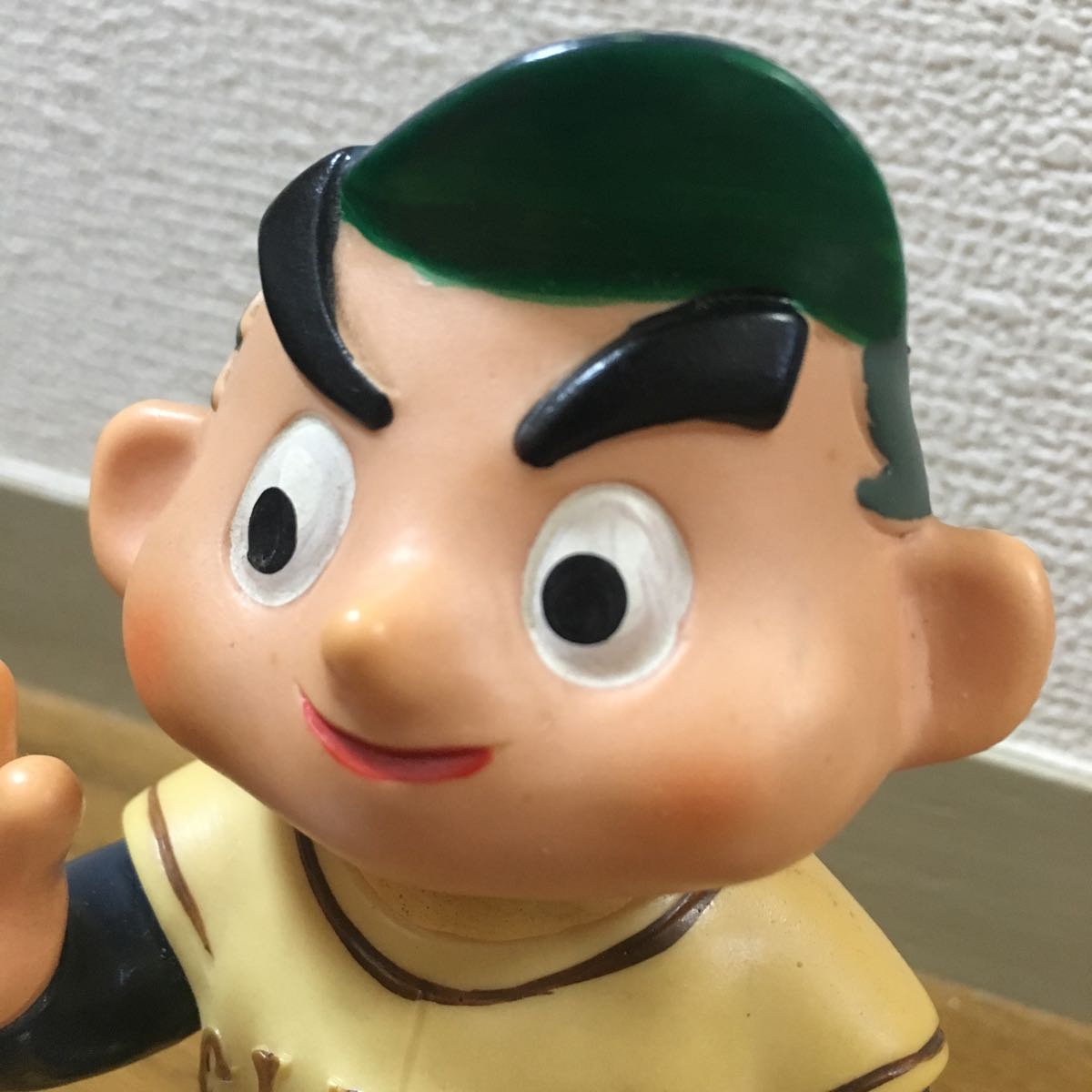 ミスタージャイアンツ ソフビ 貯金箱 後楽園みやげ レトロ 