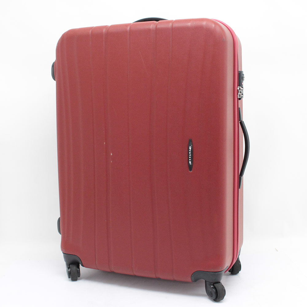 ★ ACE エース スーツケース プロテカ フラクティ L 89L レッド レンタル特注品 中古