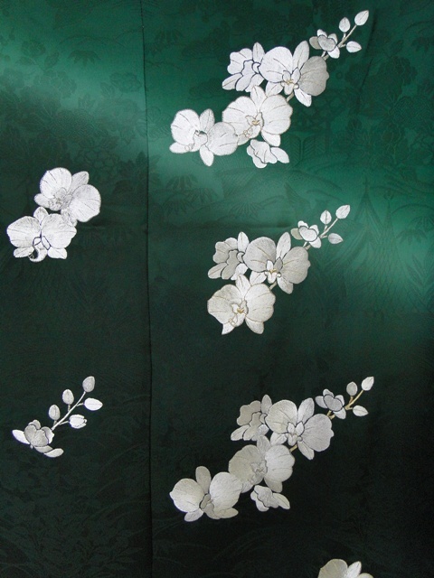 【絹工房29】高級手縫仕立付★新品最新柄★本刺繍・胡蝶蘭柄訪問着★希少品・限定品！ 胡蝶蘭 絹工房☆高級手縫仕立付☆限定品・胡蝶蘭柄訪問着 総刺繍 絹工房☆高級手縫仕立付☆京友禅・胡蝶蘭柄訪問着 絹工房☆高級手縫仕立付☆極細本刺繍・胡蝶蘭柄訪問 桜