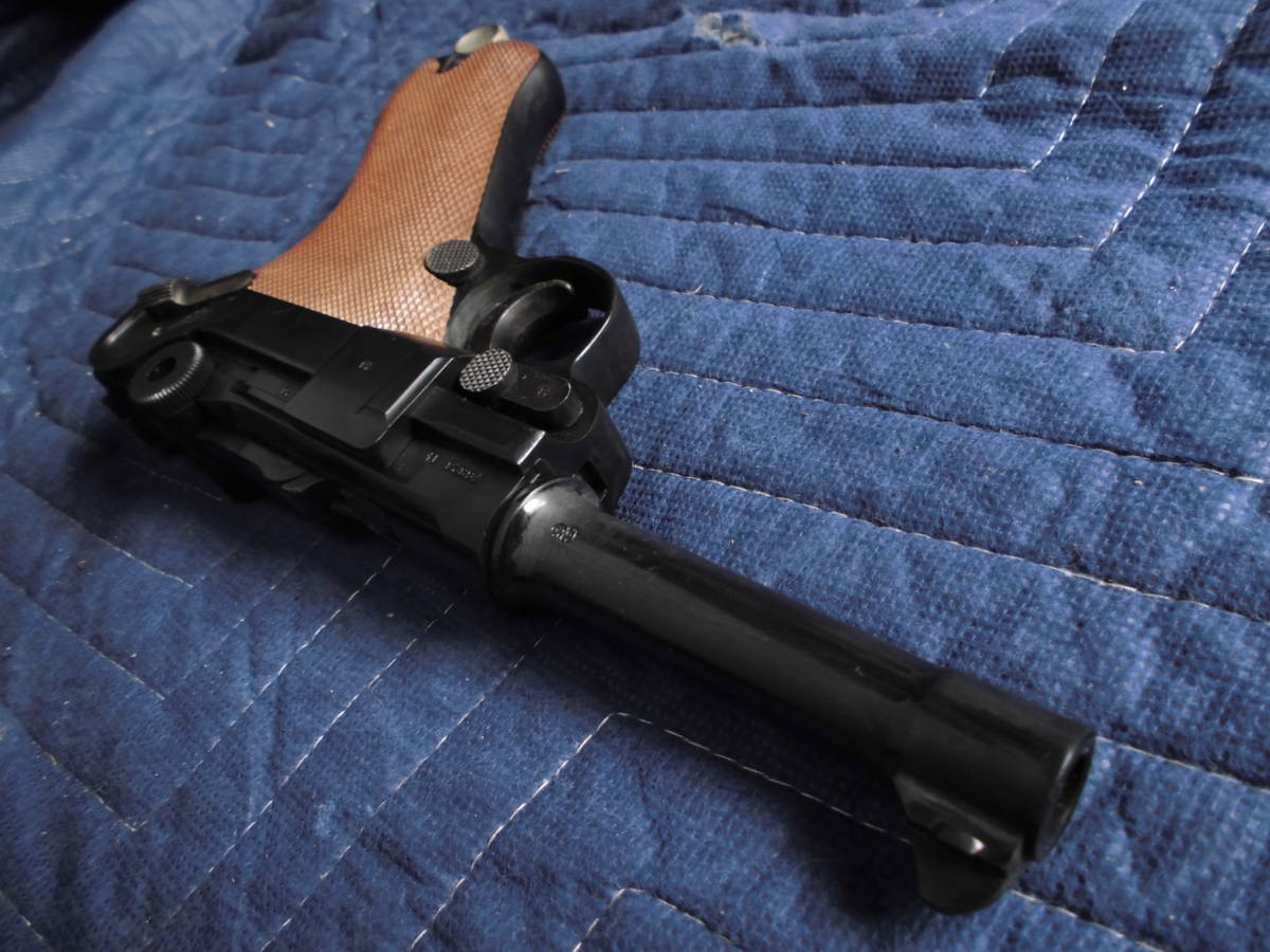 ☆E モデルガン【MGC ルガー P08 SPG】ドイツ軍 自動拳銃☆ MGC]ルガーP-