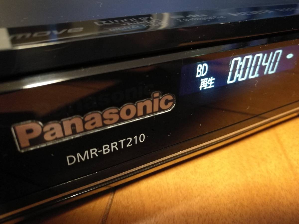 ◇◇ ［ 500GB → 2TB HDD 換装済 ］Panasonic DIGA DMR-BRT210 動作品