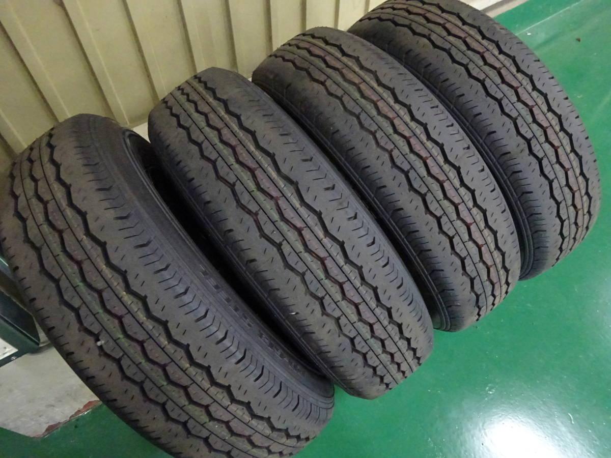 ハイエース 200系 純正ホイール&タイヤ&キャップ 現行型 新車外し 良品