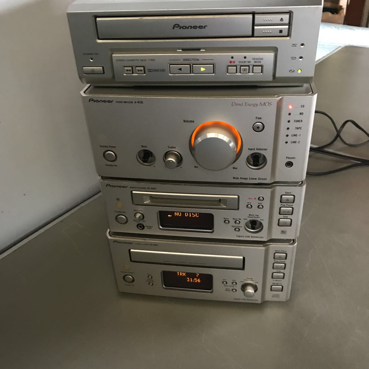 PIONEER T-RS7/ パイオニア A-N701 アンプ / MJ-N901/PD-N901まとめ