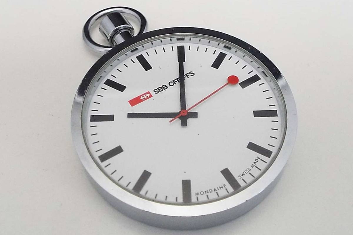 SBB CFF FFS Swiss MONDAINE - Mondaine モンディーン Watch Railways 