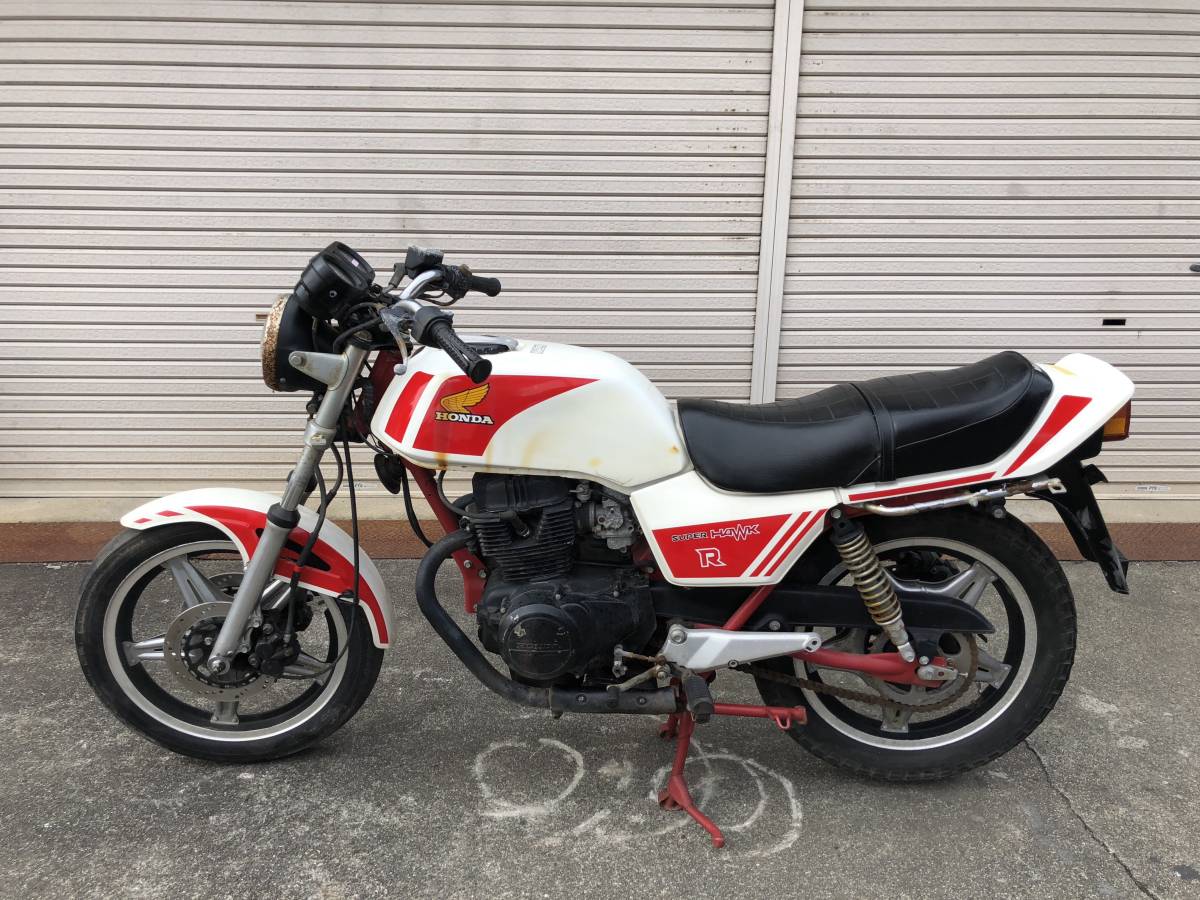 HONDA CB250T SUPER HAWK R 希少 書類有り 1円売り切り！