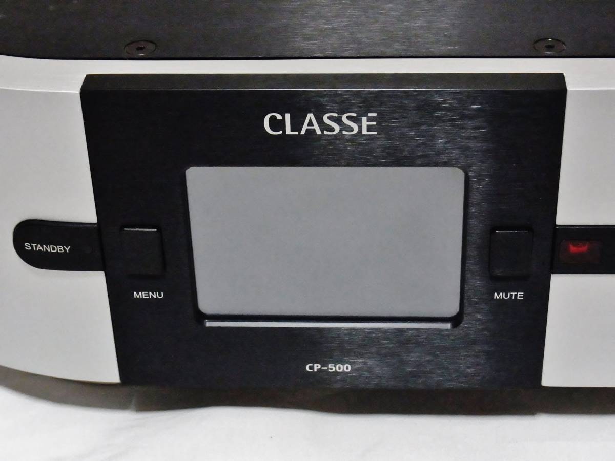 CLASSE CP-500 クラッセ 高級プリアンプ 定価63万円 動作未チェック