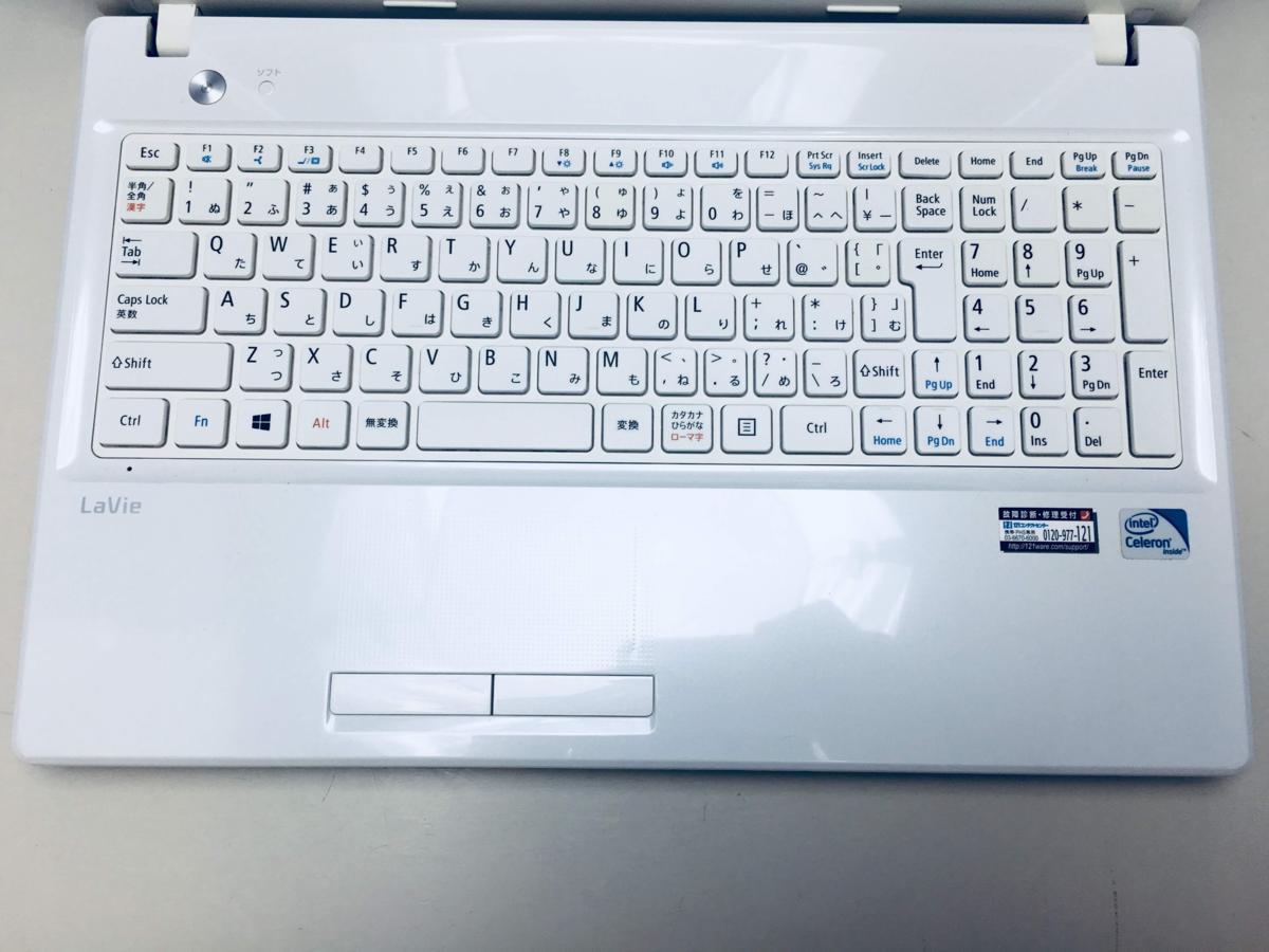 □【ジャンク】 NEC PC-LE150JSP2 / Intel Celeron B730 / 320GB / 2GB