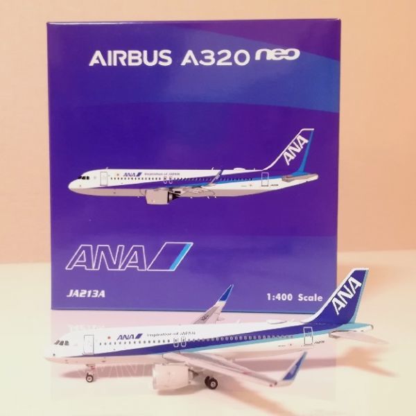 ANA A320neo JA213A 全日空 エアバス 1:400 Ph ANA A320neo Airbus 1:400 Airways All Nippon JA213A JA211A Panda