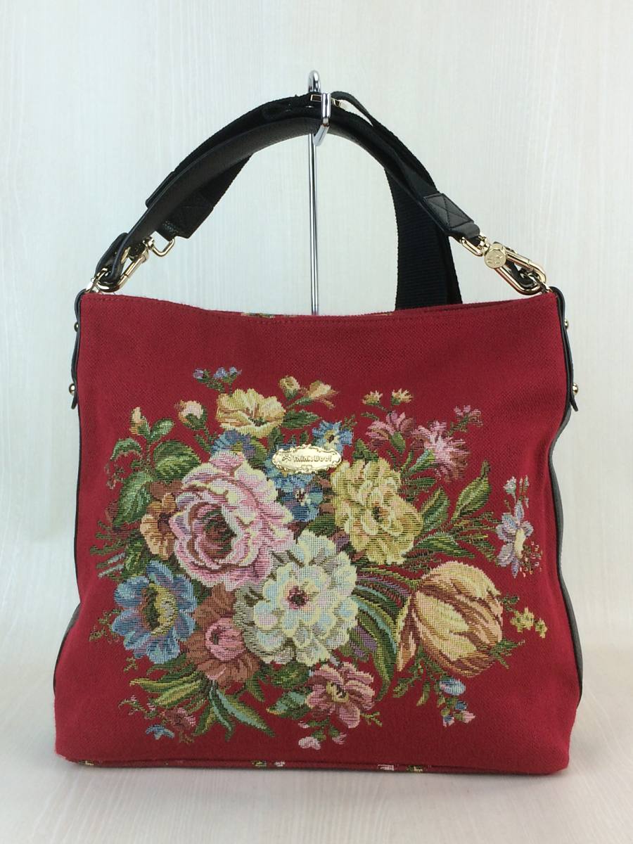 新品，100%新品 Think Bee ショルダーバッグ/-/RED/花柄(その他)｜売買されたオークション情報、yahooの商品情報をアーカイブ公開 - オークファン その他