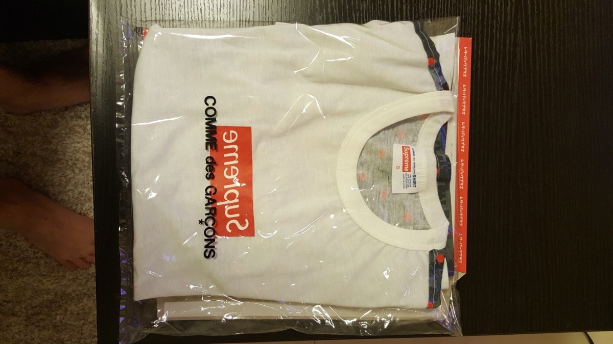シュプリーム×コム・デ・ギャルソンCOMME des GARCONS 13SSドット迷彩 