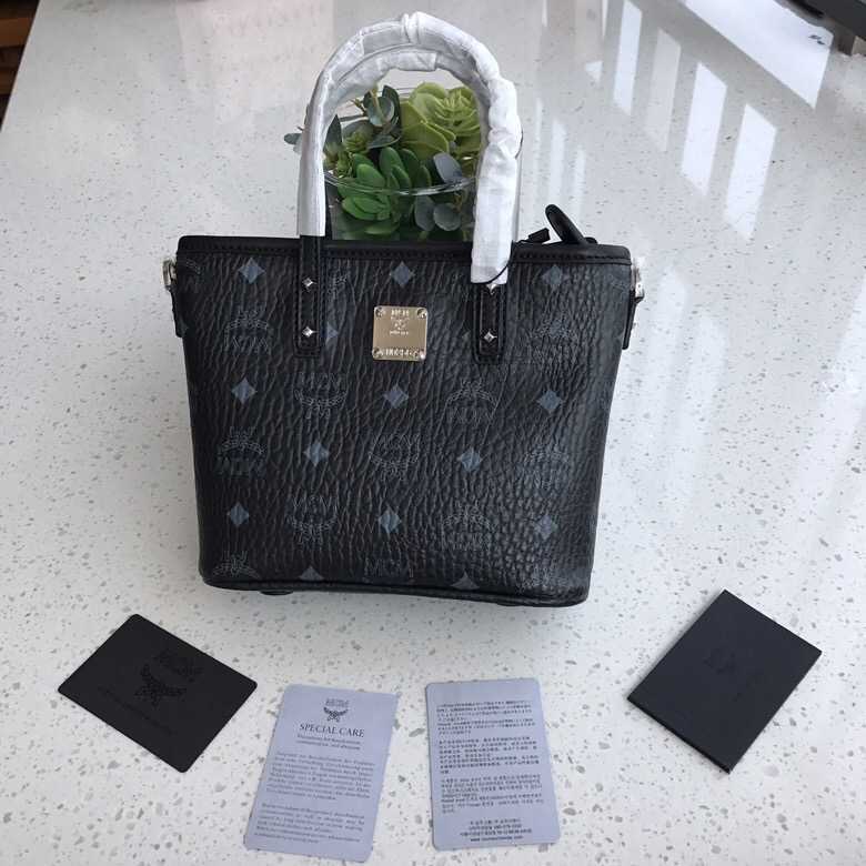 エムシーエム　MCM 　上質　ハンドバッグ　レザー　 トートバッグ　人気　レディースバッグ 