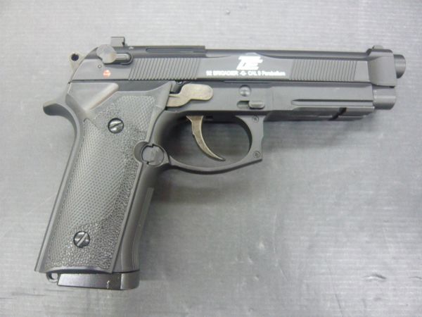 送60サ[38]SⅡS TE 固定スライドガスガン ベレッタ 92 BRIGADIER 本体+