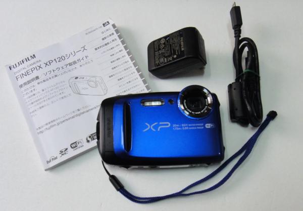 富士フイルムFUJI FILM FinePix XP XP120ブルー 富士フイルム FinePix