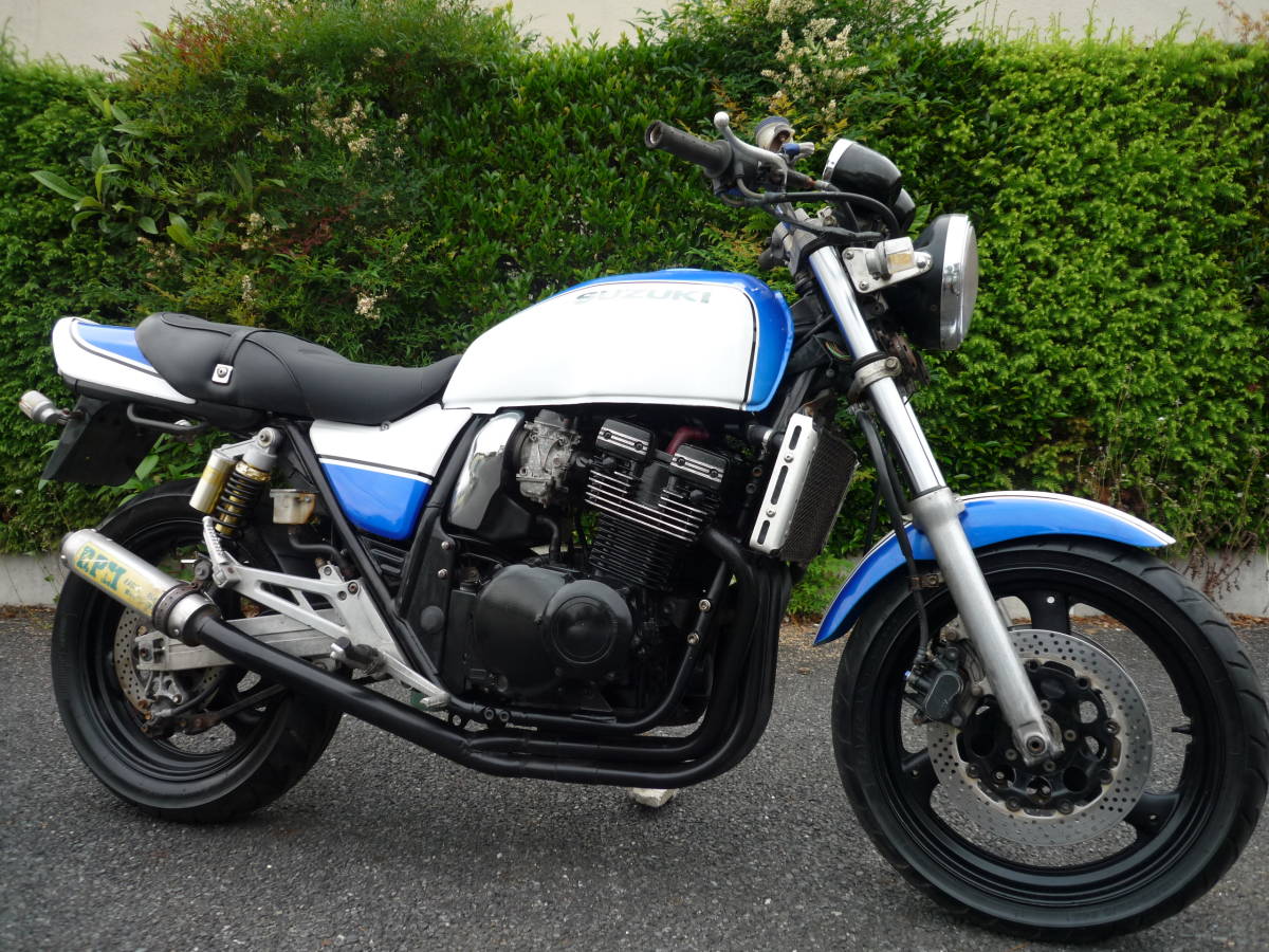 GSX400 車検2年付き！SUZUKI スズキ インパルスGK79Aクーリーカラー 