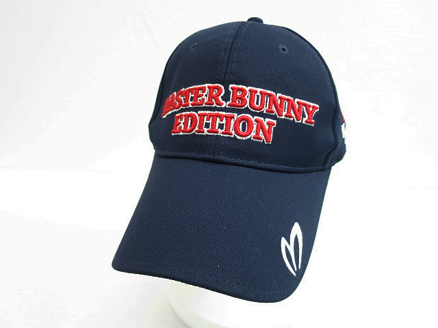 【新品】MASTER BUNNY EDITION マスターバニーエディション キャップ ネイビー系 FR [240001154669]ゴルフウェア レディース MASTER BUNNY EDITION（マスターバニーエディション）｜公式通販