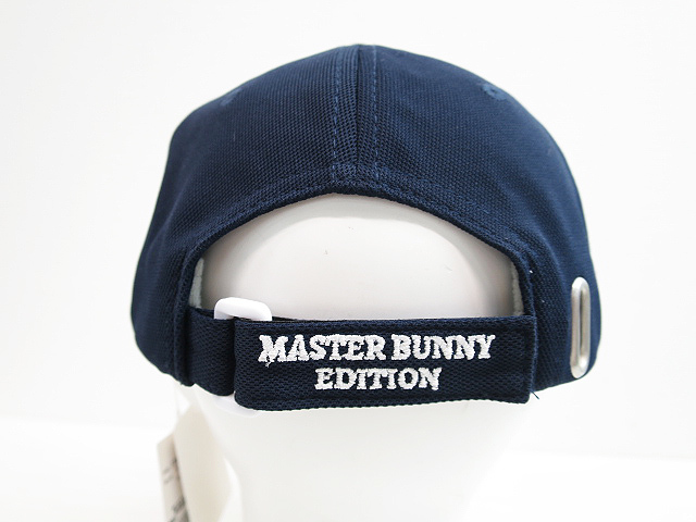 【新品】MASTER BUNNY EDITION マスターバニーエディション キャップ ネイビー系 FR [240001154669]ゴルフウェア レディース MASTER BUNNY EDITION（マスターバニーエディション）｜公式通販