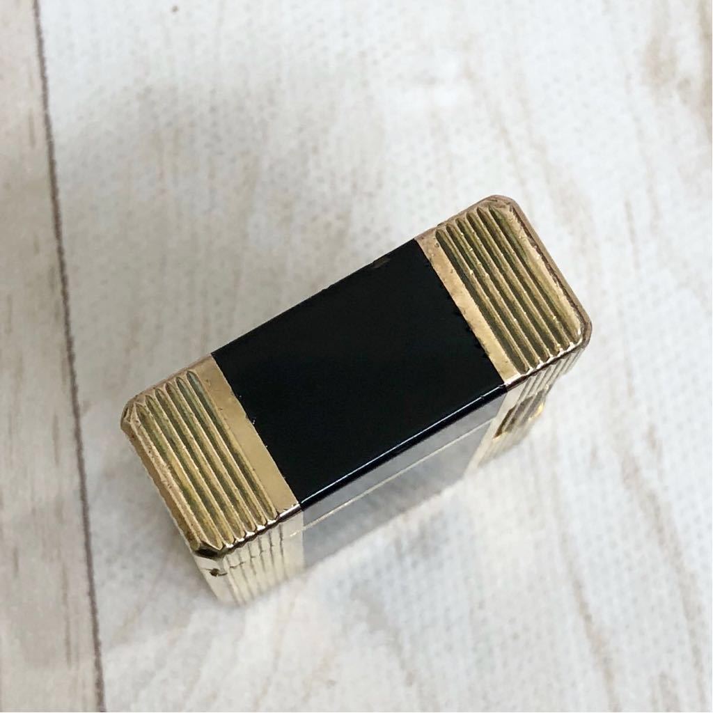  pod 初代　ジャンク品 S.T.Dupont デュポン ガスライター ライン1 ショート 都彭 中国漆