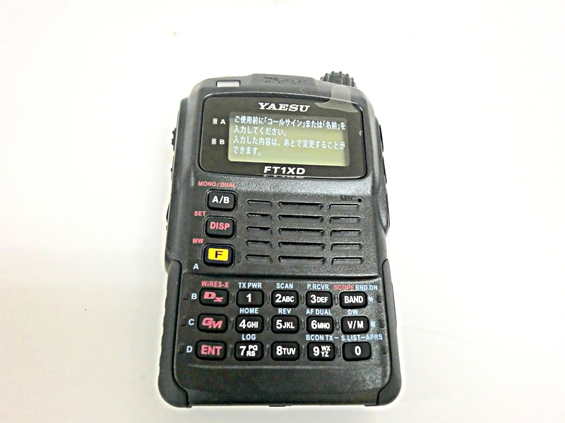 八重洲無線 FT1XD 144/430MHz C4FM/FM デュアルバンド □□YAESUFT1XD
