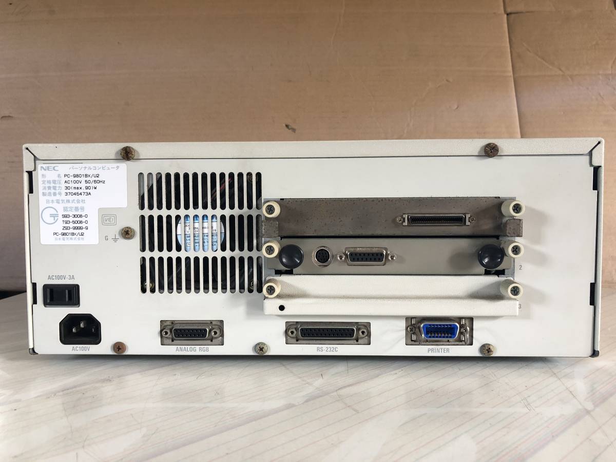 NEC PC-9821Xa13 W型番モデル ジャンク 起動はします。 NEC PC9821