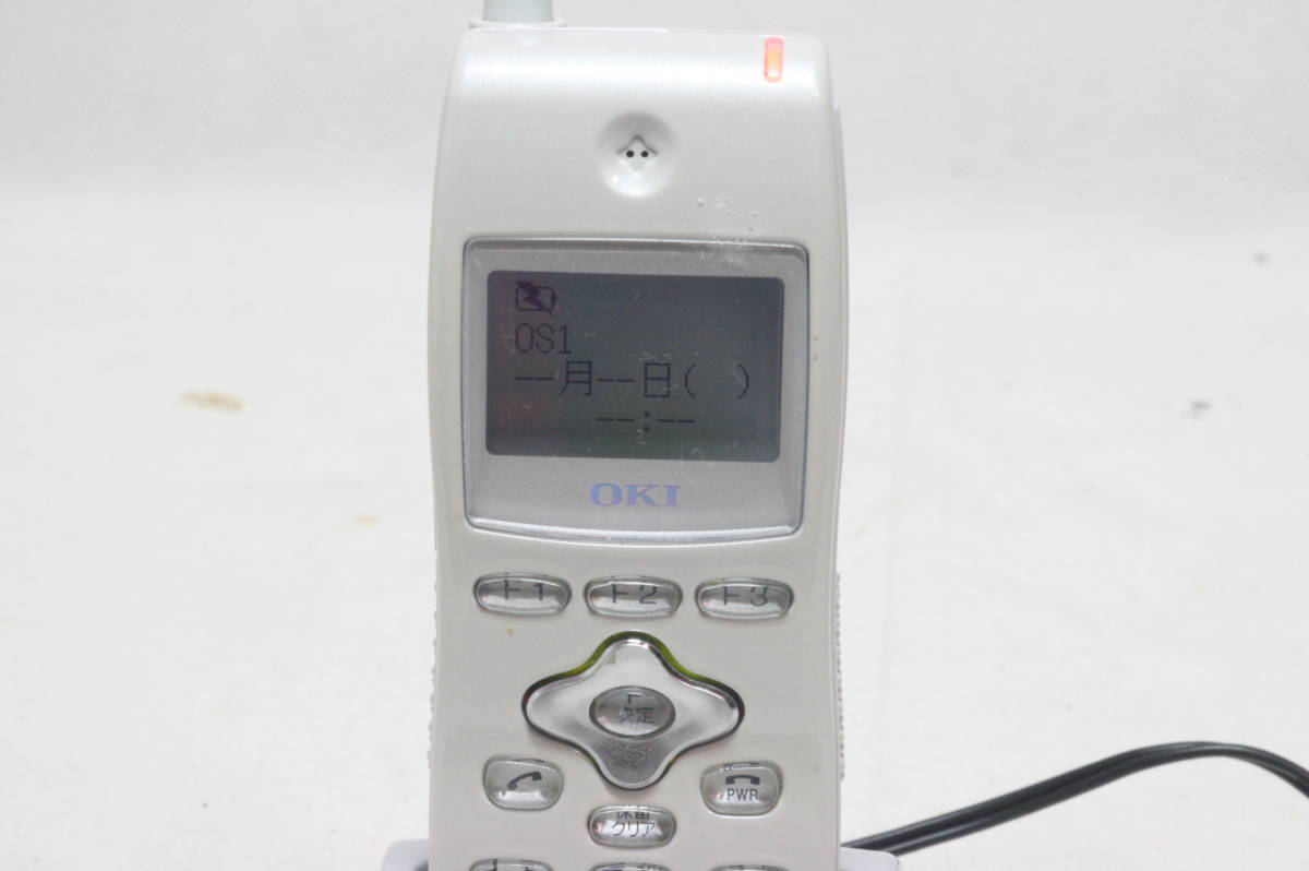 UM7700 デジタルコードレス電話機 沖電気 OKI 沖電気(OKI) 電話機本体 