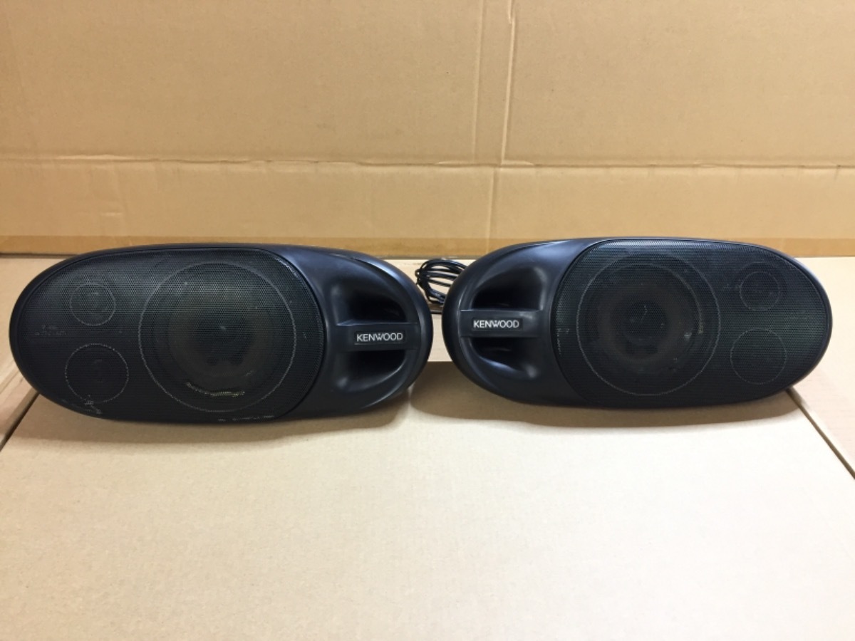 18071201M K11マーチから KENWOOD KSC-100 据置 置き型スピーカー 音