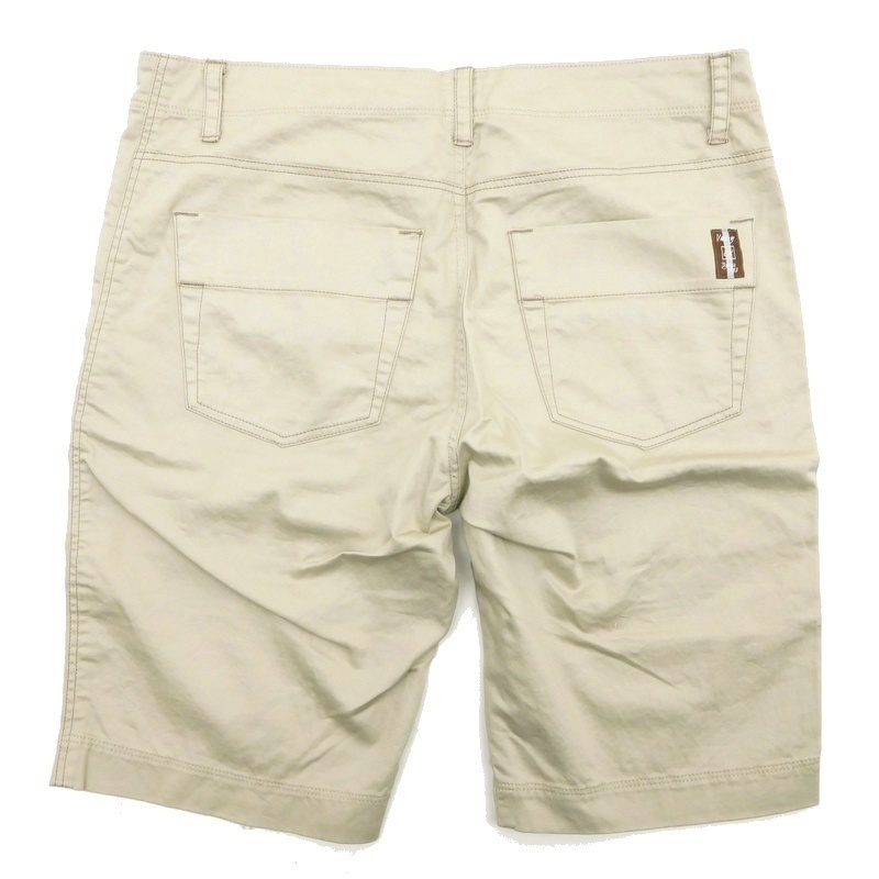 【上品×シンプル×クラシック 日本製】新品 ZOY ゾーイ ゴルフ 綿麻 微ストレッチ ショートパンツ ショーツ 82 / z86-28