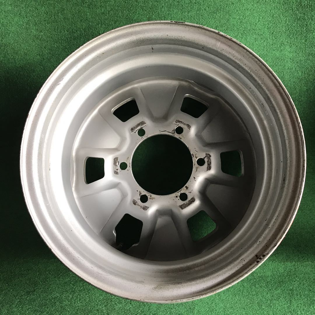 15インチ鉄ホイール 4本セット 6穴 6JJ PCD139.7 E344 15インチ 車