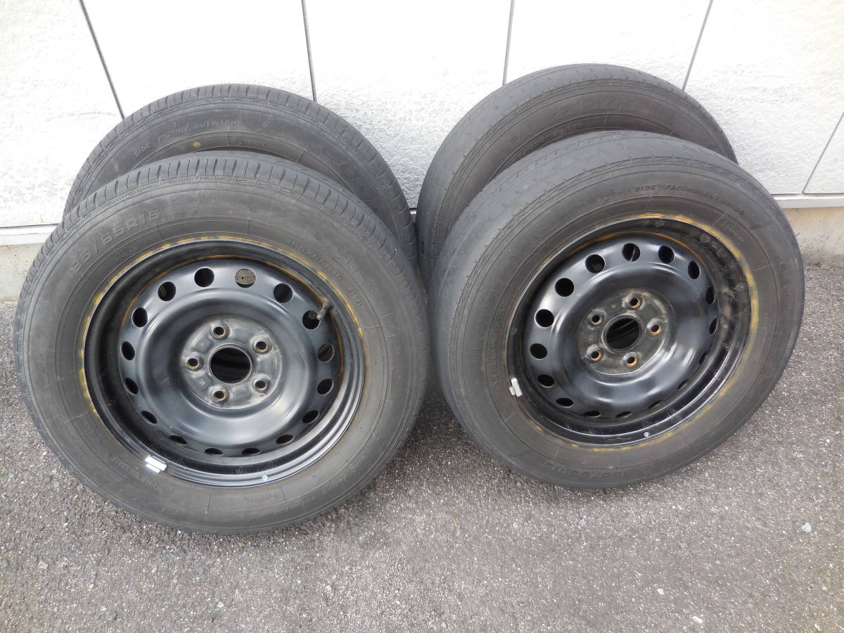 トヨタ純正 スチール 195/65R15 ノア ヴォクシー エスクァイア 1本 ノア ヴォクシー エスクァイア等 トヨタ 純正 スチール ホイール 195