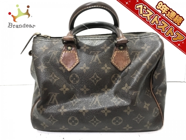 【新品，限定セール】 バッグ ハンドバッグ ルイヴィトン LOUIS VUITTON モノグラム キャンバス M41528 スピーディ25 VI0942 モノグラム(ハンドバッグ)｜売買されたオークション情報、yahooの商品情報をアーカイブ公開 - オ かばん、バッグ