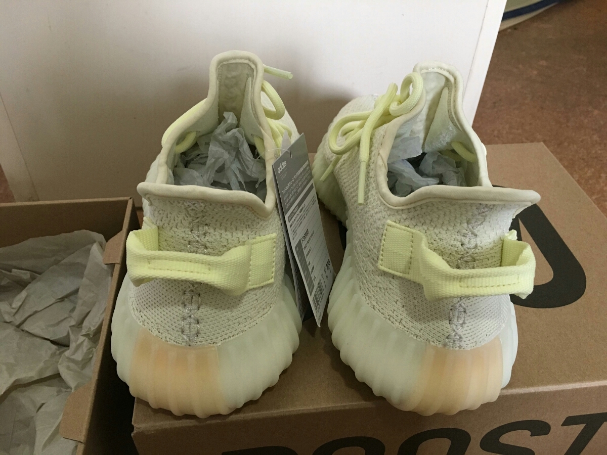 国内正規品 adidas Originals YEEZY BOOST 350 V2 BUTTER 25cm US7 Kanye West アディダス イージー