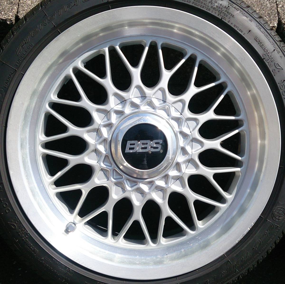 BBS RG033 15inch 6.5J+35 PCD100 4H 165/50R15