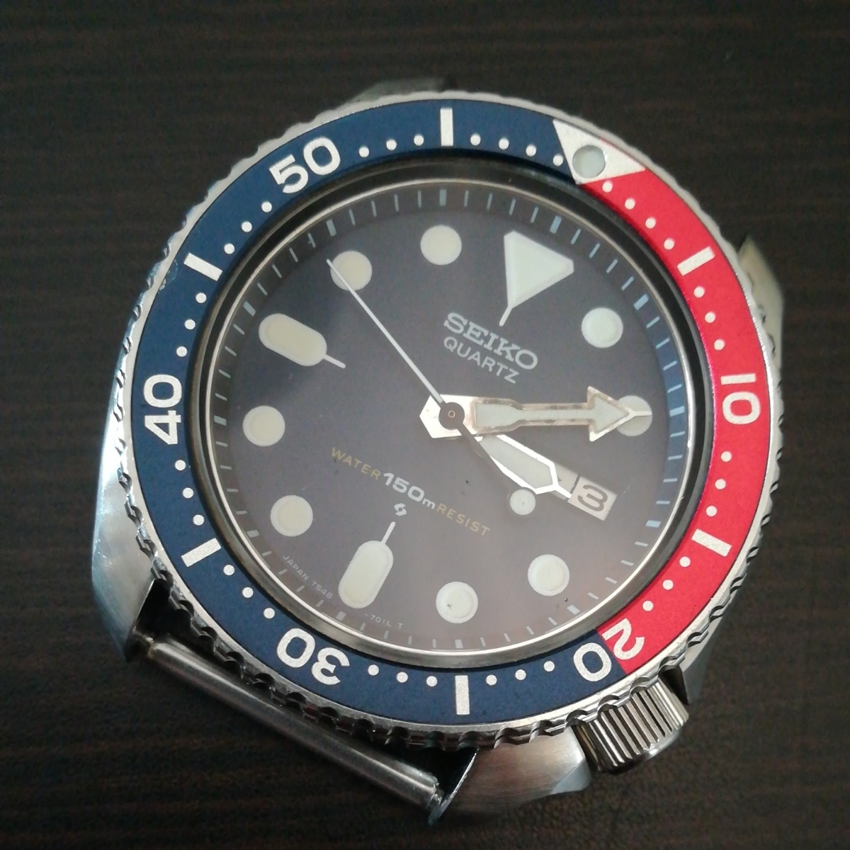 セイコーオールドダイバー ペプシ 7548-700B 動作品 【公式通販】