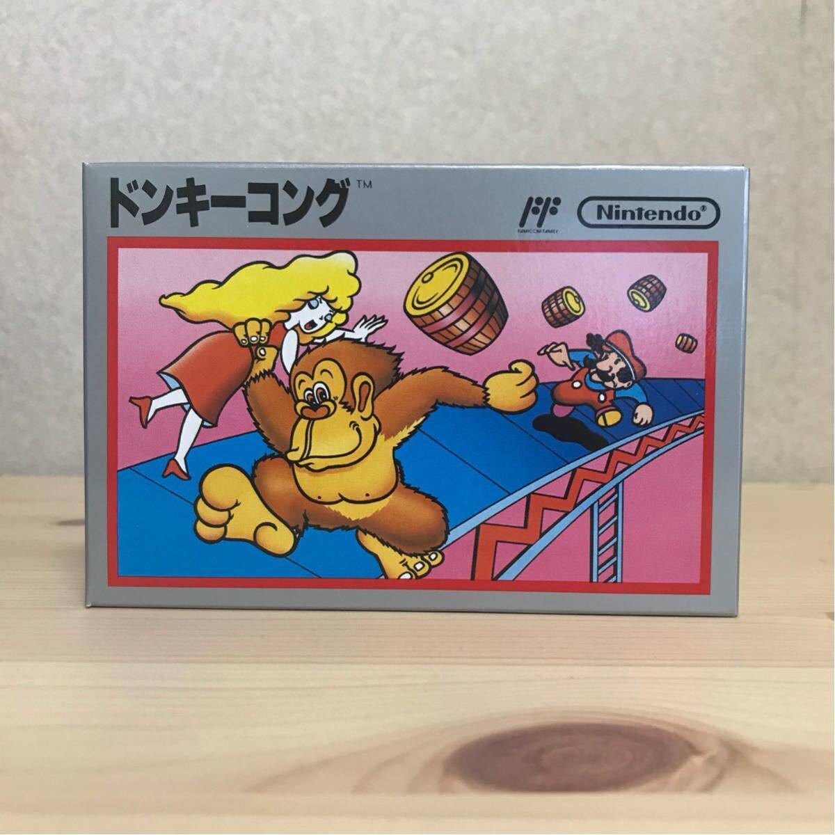新品 未開封 ファミコン 銀箱 ドンキーコング ffロゴ付き FC ソフト 任天堂 ゲーム デッドストック レア アンティーク マリオ