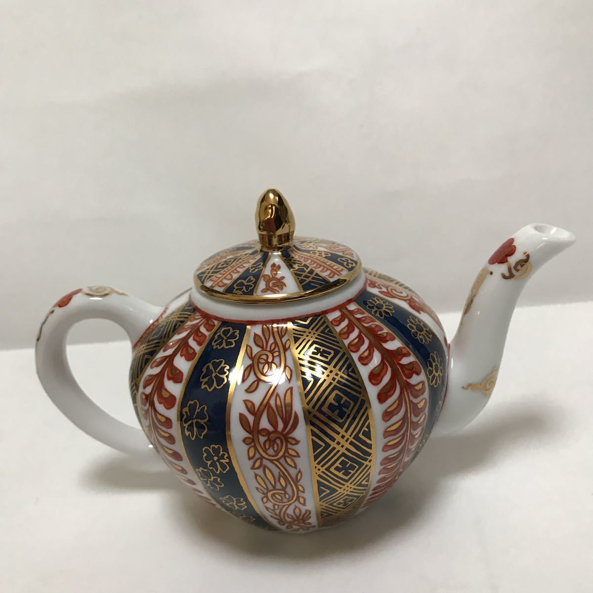 フランクリンミント社　ティー　ミニポット　マイセン　Meissen　インテリア マイセン Meissen フランクリンミント ポット 上質 優美 ヴィクトリア