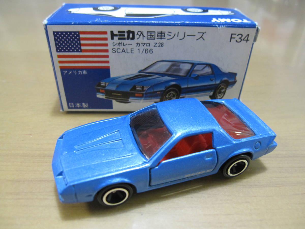 トミカ F34 シボレー カマロ Z28 乗用車 売買されたオークション情報 Yahooの商品情報をアーカイブ公開 オークファン Aucfan Com