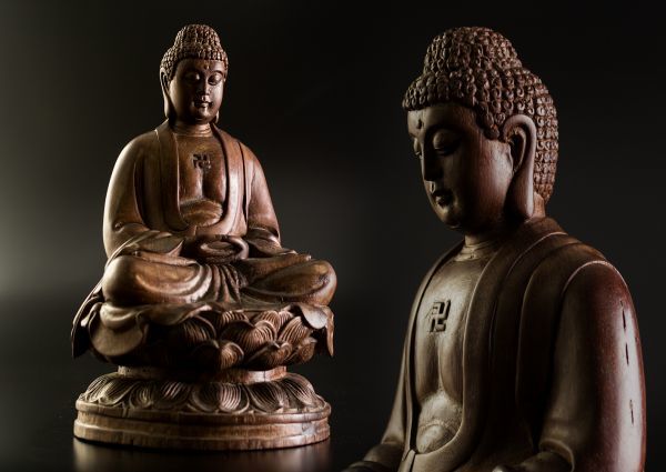 木彫 仏像 薬師如来 関 阿弥陀如来』立像 神鳥仏像彫刻工房 仏像作品 
