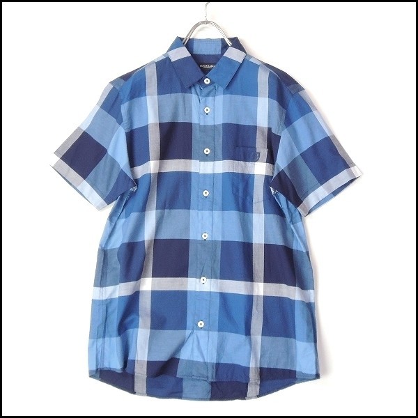 人気，爆買い ブラックレーベルクレストブリッジ BLACK LABEL CRESTBRIDGE チェックシャツ 38G1121K(Mサイズ)｜売買されたオークション情報、yahooの商品情報をアーカイブ公開 - オークファン 半袖シャツ一般