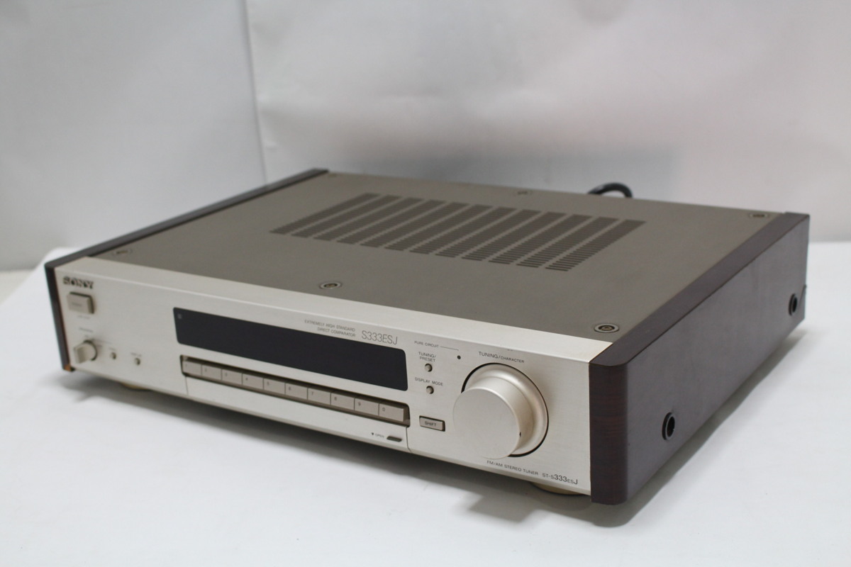 SONY ST-S333ESJ FM/AM ステレオチューナー 8-A002/1/140 オーディオ