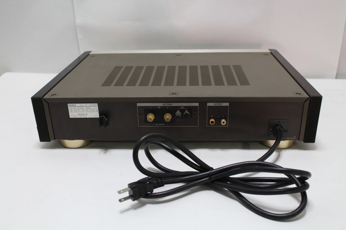 SONY ST-S333ESJ FM/AM ステレオチューナー 8-A002/1/140 オーディオ