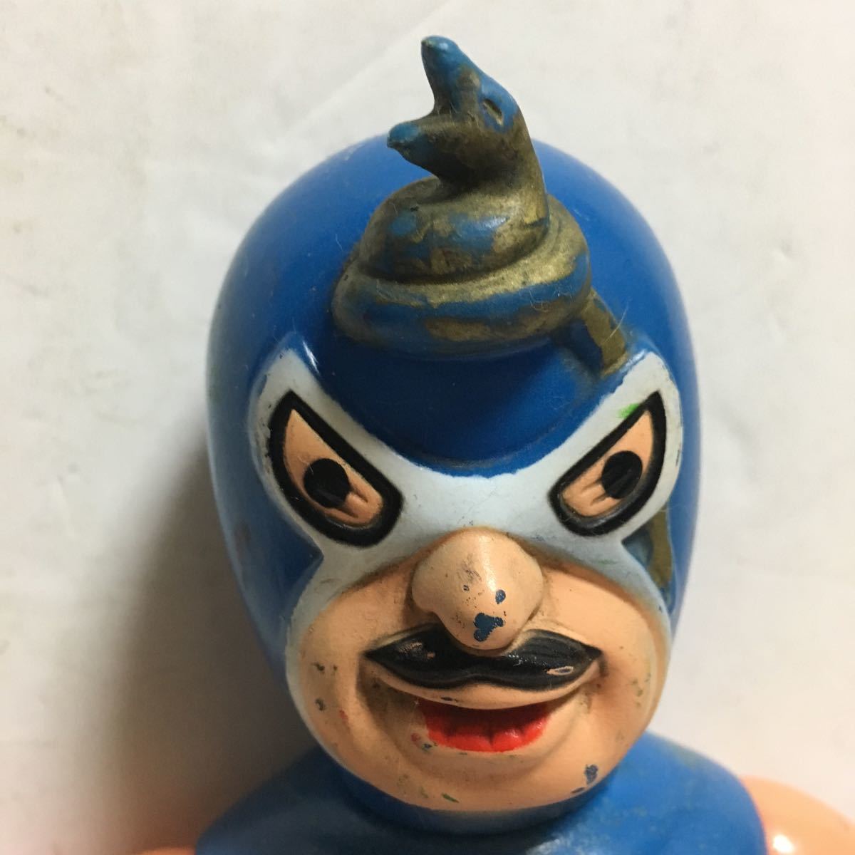 タイガーマスク ブラック・バイソン スタンダードソフビ 中嶋製作所 