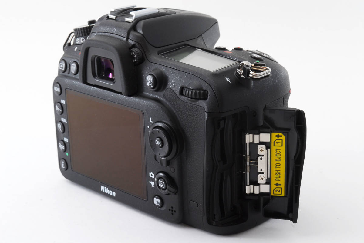 買取 安い ☆極上美品☆ Nikon ニコン D7200 ボディ シャッター数1000 