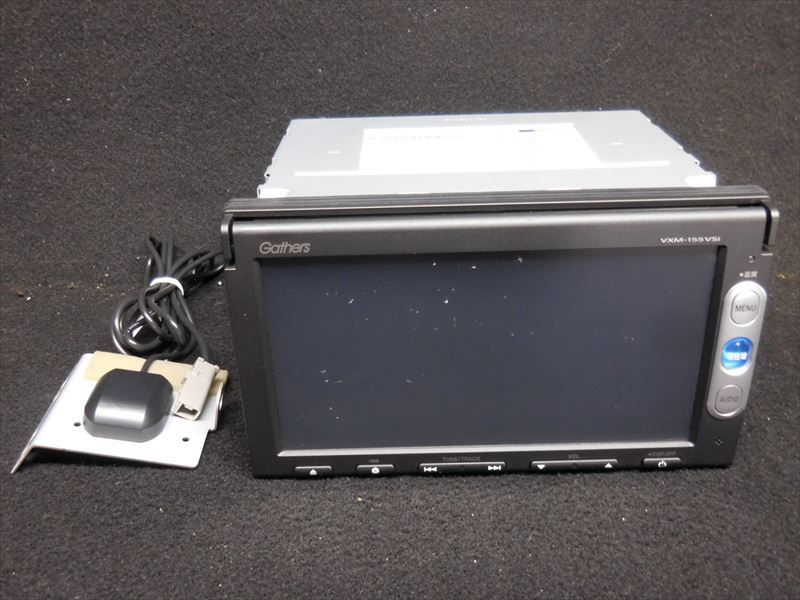 △ジャンク ホンダ純正Gathers ナビ VXM-155VSi セキュリティロック
