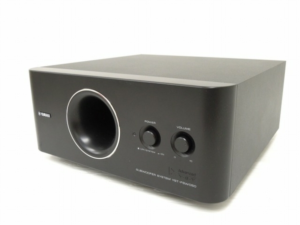 中古 YAMAHA ヤマハ サブウーファー YST-FSW050 ブラック 2016年製