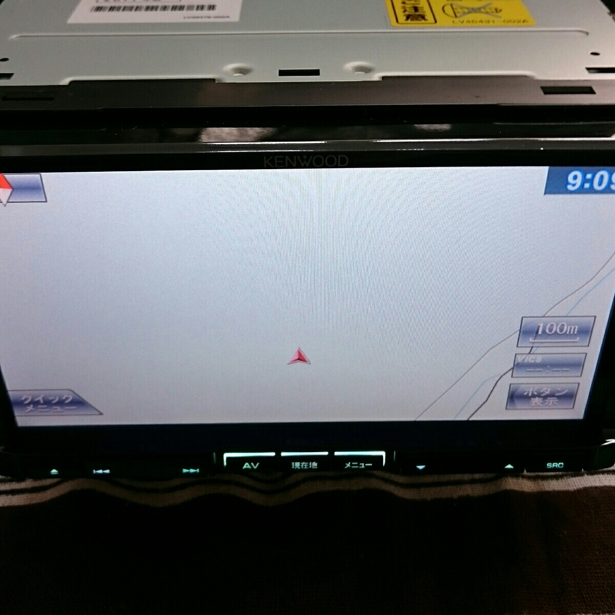 ケンウッド メモリーナビ MDV-727DT KENWOOD カーナビ CD⁄DVD MDV