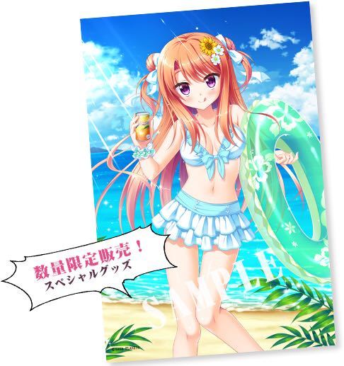 フローラル・フローラブ 美鳩夏乃 電気外祭り B1タペストリー 電気外祭り2018SUMMER】フローラル・フローラブ 夏乃B1タペストリー